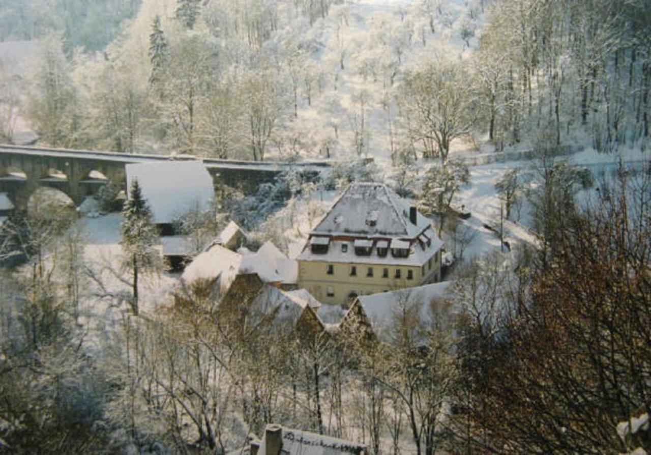 Herrnmuehle - Pension & Ferienwohnungen Ротенбург об дер Таубер Екстериор снимка